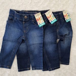 3 pair of Girl's Skinny Fit Jeans
